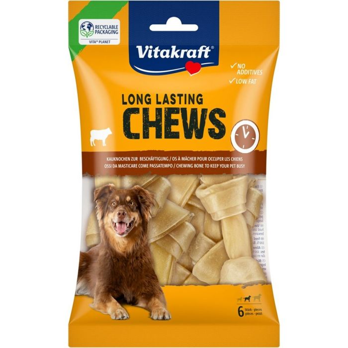 Snack para Perros Vitakraft Long Lasting Chews Beef Carne de vacuno 175 g Snack para Perros Vitakraft Long Lasting Chews Beef Carne de vacuno 175 g