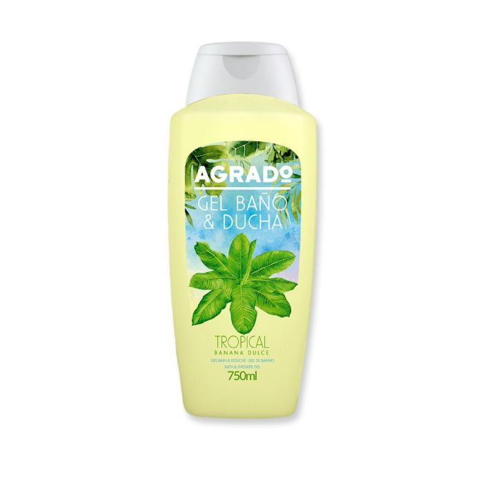 Agrado Gel de Baño y Ducha Tropical Hidratante Piel Sana 750 ml