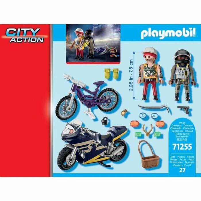 Fuerzas especiales y ladrón playmobil city action 2