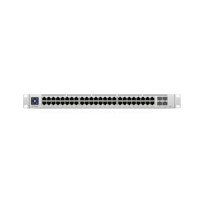 Ubiquiti USW Enterprise 48 PoE, L3, 2.5GbE, 802.3at PoE+ RJ45 ports, (4) 10G SFP+ ports, 720W 1 Ubiquiti USW Enterprise 48 PoE, L3, 2.5GbE, 802.3at PoE+ RJ45 ports, (4) 10G SFP+ ports, 720W 1