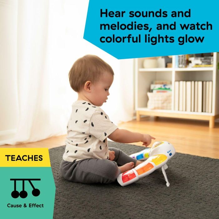 Arco de Actividades para Bebés Baby Einstein Glow & Discover Light Bar Multicolor 10 Arco de Actividades para Bebés Baby Einstein Glow & Discover Light Bar Multicolor 10