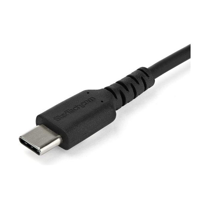 Cable USB C Startech RUSB2CC2MB Negro 2 m 2 Cable USB C Startech RUSB2CC2MB Negro 2 m 2