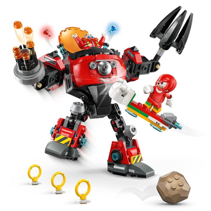 Knuckles Vs. Meca Egg Crusher Dr. Eggman 77005 Lego Sonic 1 Knuckles Vs. Meca Egg Crusher Dr. Eggman 77005 Lego Sonic 1