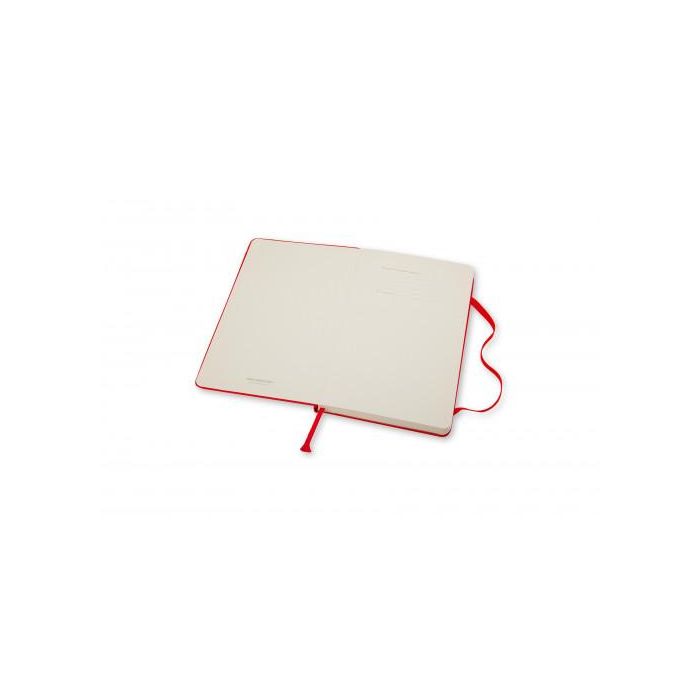 Moleskine LIBRETA CLASICA TAPA DURA ROJA P (9X14CM) RAYADA 192 hojas MM710R 5