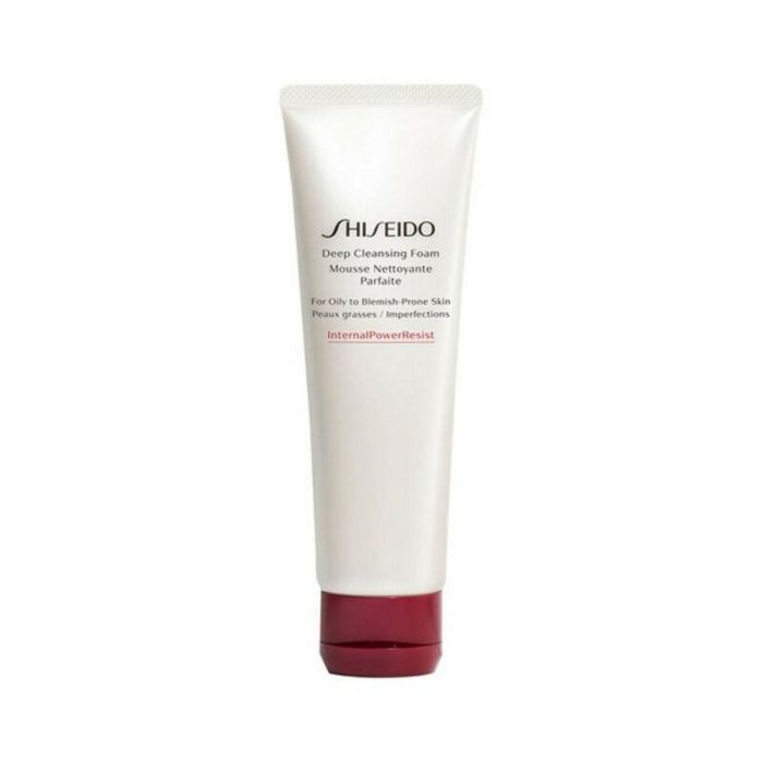 Shiseido DEFEND SKINCARE Deep Cleansing Foam Limpiador Facial Espumoso Piel Grasa Imperfecciones Purificante Matificante 125 ml