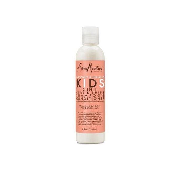 Shea Moisture Champú y Acondicionador 2 en 1 para Rizos y Brillo Kids 236ml Shea Moisture Champú y Acondicionador 2 en 1 para Rizos y Brillo Kids 236ml