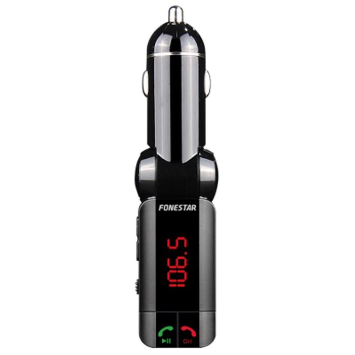Fonestar Tl - 3Ub Transmisor FM Bluetooth Coche con Manos Libres USB Dual 2.1A y Reproductor MP3 para Mechero 0 Fonestar Tl - 3Ub Transmisor FM Bluetooth Coche con Manos Libres USB Dual 2.1A y Reproductor MP3 para Mechero 0