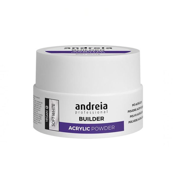 Acrylic Powder Soft White 20 grs Andreia