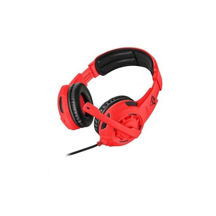 AURICULARES CON MICRÓFONO TRUST GAMING GXT 310-SG SPECTRA RED - SONIDO POTENTE - ALMOHADILLAS PARA LAS OREJAS - CABLE 1M + ALARGADOR 1M AURICULARES CON MICRÓFONO TRUST GAMING GXT 310-SG SPECTRA RED - SONIDO POTENTE - ALMOHADILLAS PARA LAS OREJAS - CABLE 1M + ALARGADOR 1M