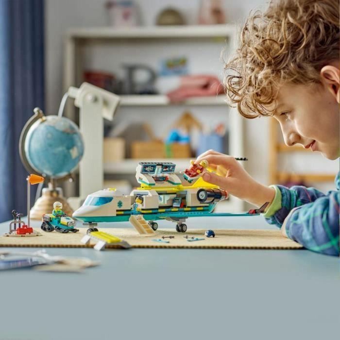 LEGO 60465 Ambulancia de Rescate Aéreo, Set de Construcción LEGO City para Niños de 6 Años en Adelante 1