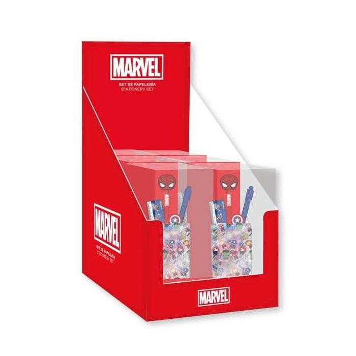 Set de papelería portalápices avengers talla única 2 Set de papelería portalápices avengers talla única 2