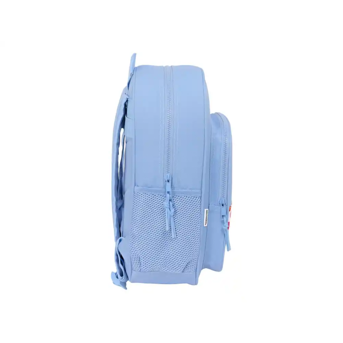 Mochila Escolar Smiley Joyful Azul Multicolor 32 x 38 x 12 cm 2