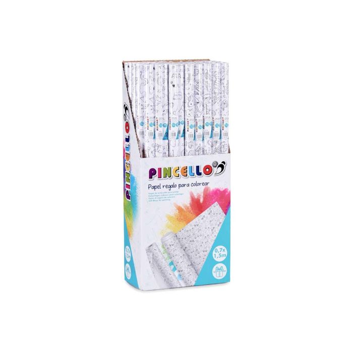 Papel Regalo 0,70X1,5M Unicornios Y Sirenas Pincello (50 Unidades) 1 Papel Regalo 0,70X1,5M Unicornios Y Sirenas Pincello (50 Unidades) 1