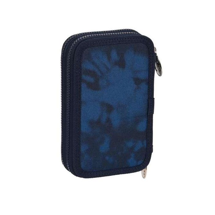 Plumier Doble Batman Legendary Azul marino 12.5 x 19.5 x 4 cm (28 piezas) 2