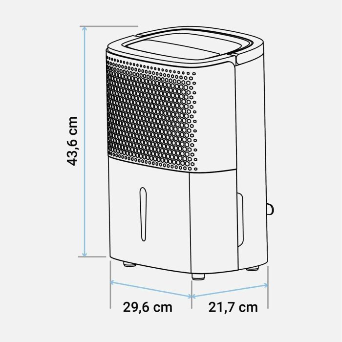 Deshumidificador Universal Blue 900-UCDH8000-20 200 W 1 Deshumidificador Universal Blue 900-UCDH8000-20 200 W 1