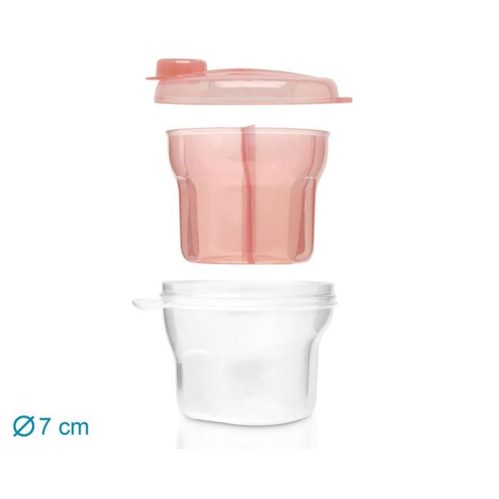 KioKids Dosificador de Leche en Polvo Giratorio Rosa 300 mL, 3 Compartimentos Semitransparentes, Bebé +0 Meses Soft Nordic 3 KioKids Dosificador de Leche en Polvo Giratorio Rosa 300 mL, 3 Compartimentos Semitransparentes, Bebé +0 Meses Soft Nordic 3