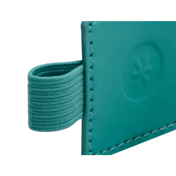 Antartik Portabolígrafo Autoadhesivo para Cuaderno Note con Elástico hasta 15 mm, Verde Aguamarina, Material PU, 40x40 mm 7 Antartik Portabolígrafo Autoadhesivo para Cuaderno Note con Elástico hasta 15 mm, Verde Aguamarina, Material PU, 40x40 mm 7