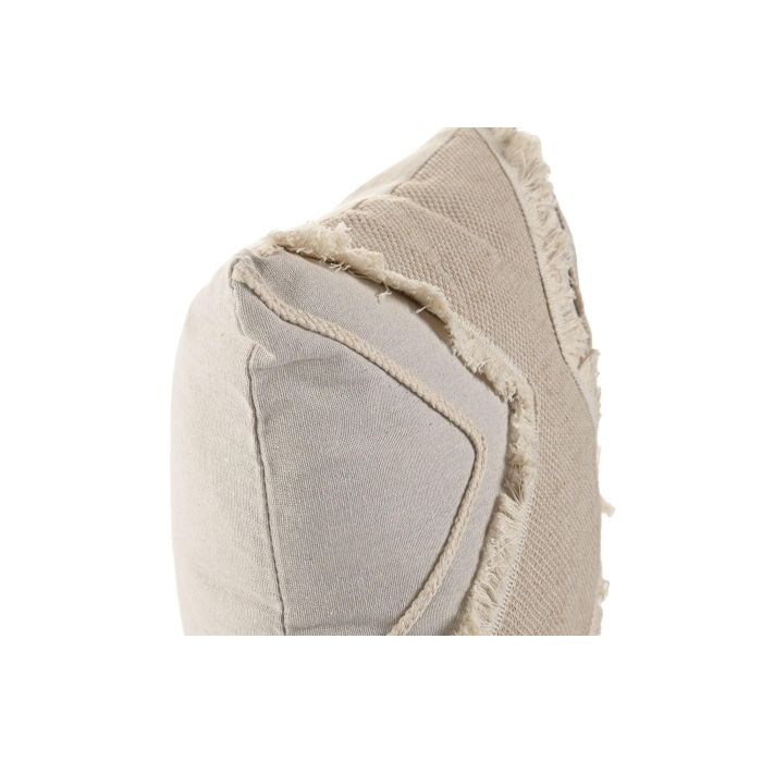 Cojin Boho DKD Home Decor Natural Beige 45 x 45 cm (2 Unidades) 1 Cojin Boho DKD Home Decor Natural Beige 45 x 45 cm (2 Unidades) 1
