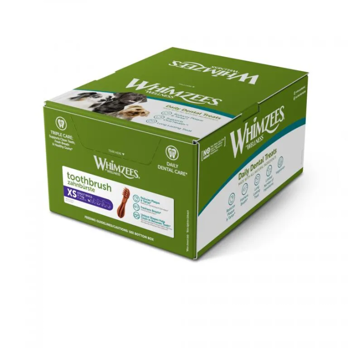 Whimzees Caja Toothbrush XS 350 Unidades