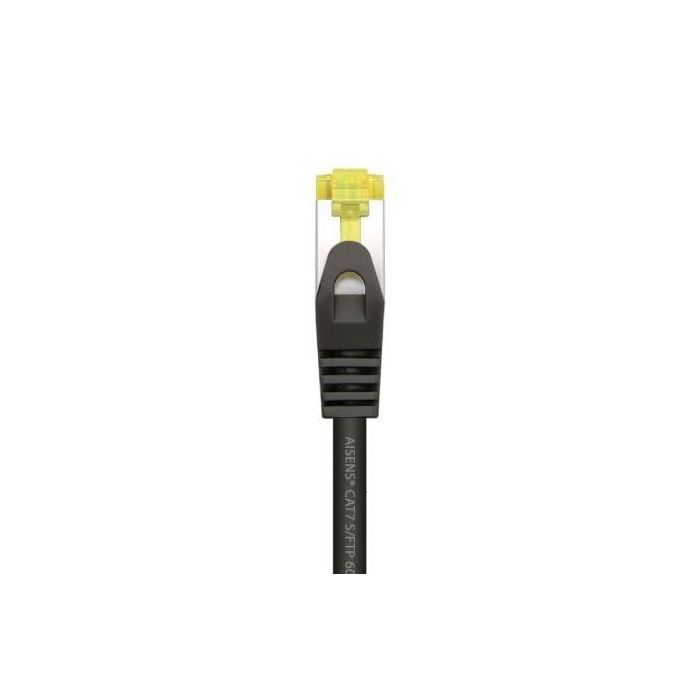 AISENS - CABLE DE RED LATIGUILLO RJ45 LSZH CAT.7 600 MHZ S/FTP PIMF AWG26, NEGRO, 0.5M 1 AISENS - CABLE DE RED LATIGUILLO RJ45 LSZH CAT.7 600 MHZ S/FTP PIMF AWG26, NEGRO, 0.5M 1