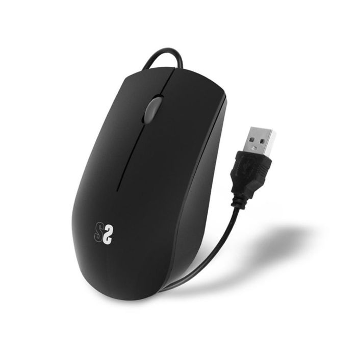 SUBBLIM Raton Business Silencioso con cable USB 1200 DPI Negro SUBBLIM Raton Business Silencioso con cable USB 1200 DPI Negro
