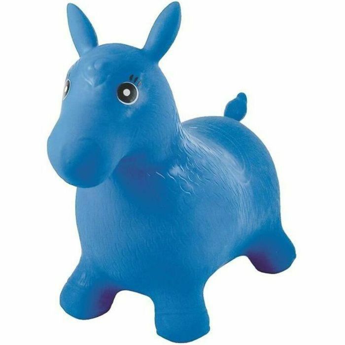 LEXIBOOK - Caballo de salto inflable azul - Mixto - A partir de 3 años