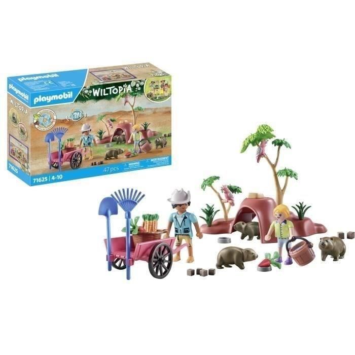Playmobil Refugio Del Tejón Australiano 71625 Set con Montículo de Tierra y Accesorios para +4 Años 3