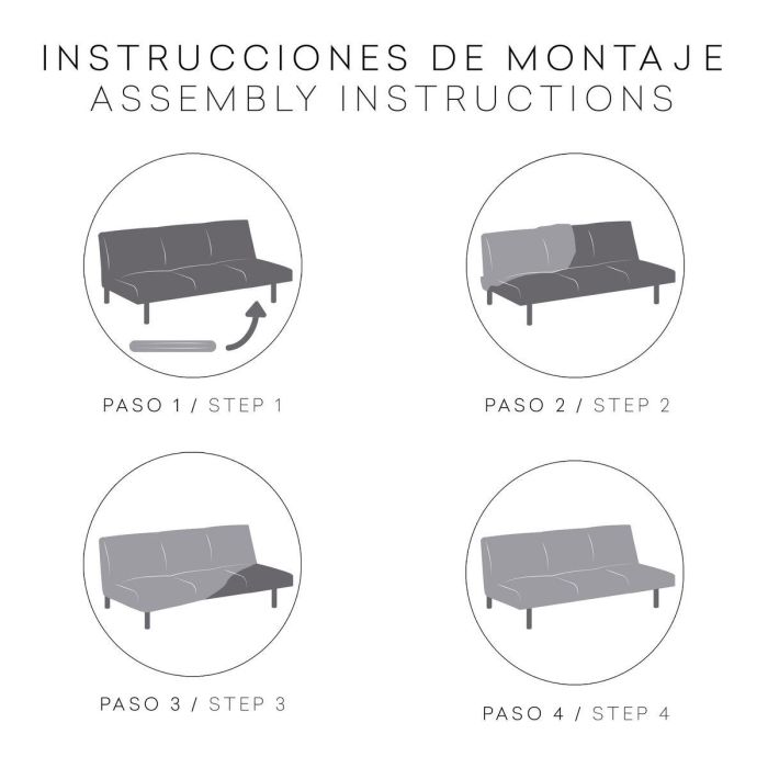 Funda para Sofá Eysa ULISES Morado 140 x 100 x 200 cm 2 Funda para Sofá Eysa ULISES Morado 140 x 100 x 200 cm 2