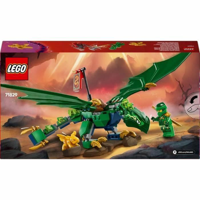 LEGO NINJAGO 71829 El Dragón Verde del Bosque de Lloyd - Juego de construcción para niños de 6 años 1