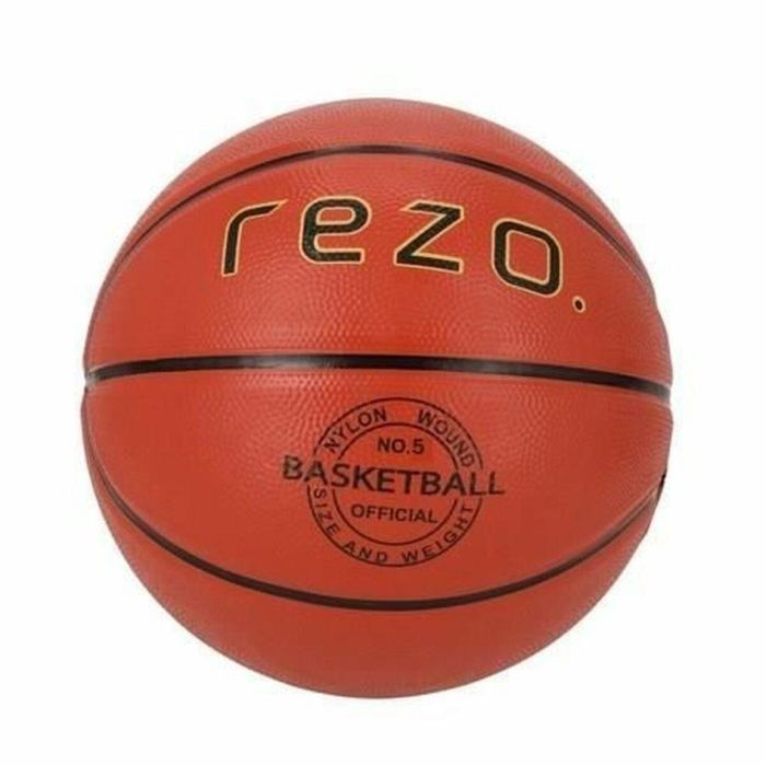 Rezo Balón de Baloncesto de Caucho, Talla 5, Marrón. Excelente y Versátil para Todos los Géneros 0 Rezo Balón de Baloncesto de Caucho, Talla 5, Marrón. Excelente y Versátil para Todos los Géneros 0