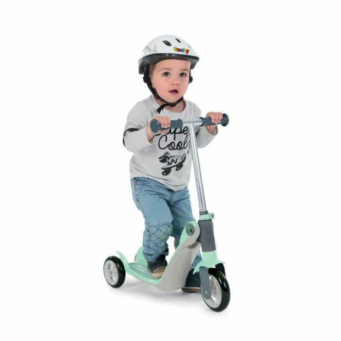 Smoby SMO750615 Patinete Draisiana Reversible 2 en 1 Transformable en Patín de 3 Ruedas 3