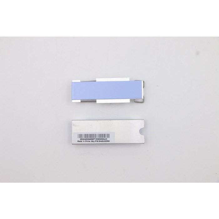 Lenovo M.2 2280 SSD heatsink for Lenovo systems, designed for thermal management, compatible with 10th to 12th Gen CPUs. Lenovo M.2 2280 SSD heatsink for Lenovo systems, designed for thermal management, compatible with 10th to 12th Gen CPUs.