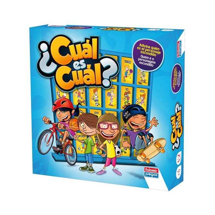 Falomir Juego ¿Cuál es Cuál? Juego de Mesa Educativo para Niños a partir de 6 Años 1