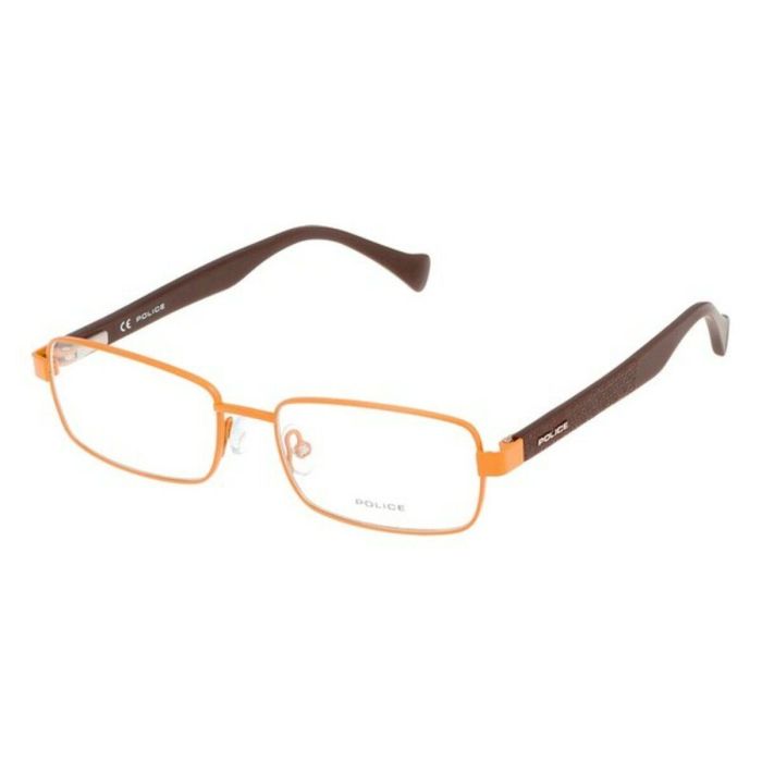 Montura de Gafas Police VK53751012H Marrón Ø 51 mm Infantil Montura de Gafas Police VK53751012H Marrón Ø 51 mm Infantil