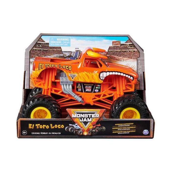 Spin Master Coche Monster Jam Escala 1:24 14,92x21,27x13,65cm Modelos Surtidos 18