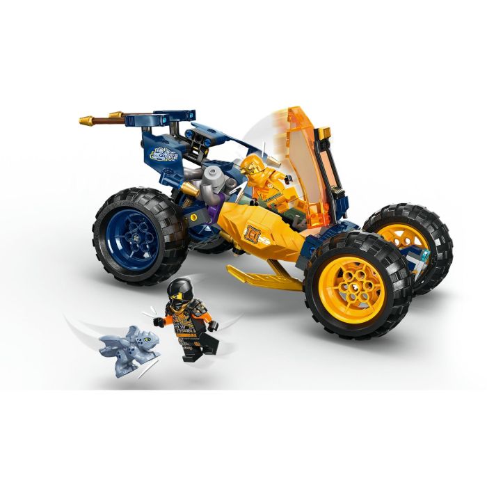 LEGO 71811 Buggy Todoterreno Ninja de Arin Ninjago, Amarillo, con 4 minifiguras y Riyu bebé - Temporada 2 4 LEGO 71811 Buggy Todoterreno Ninja de Arin Ninjago, Amarillo, con 4 minifiguras y Riyu bebé - Temporada 2 4