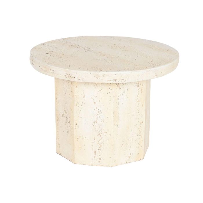 Mesita Auxiliar Moderno DKD Home Decor Beige 61 x 42.3 x 61 cm Mesita Auxiliar Moderno DKD Home Decor Beige 61 x 42.3 x 61 cm