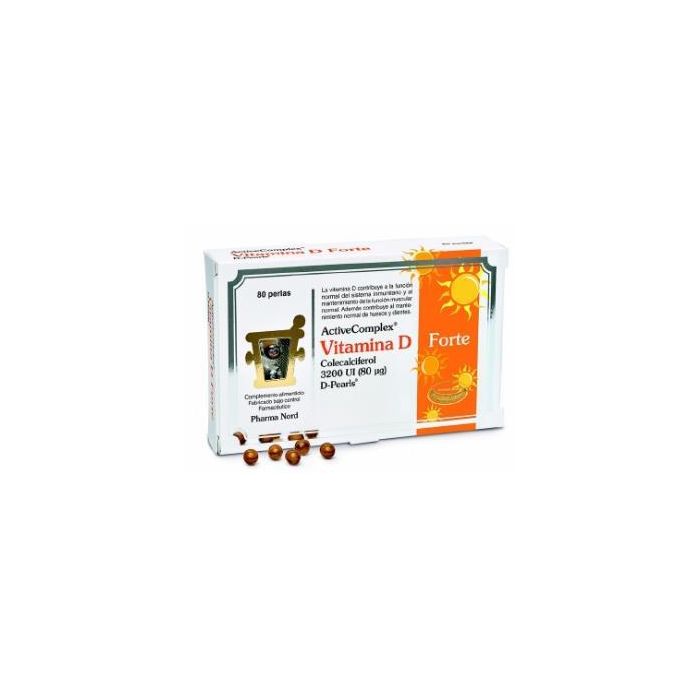 Activecomplex Vitamina D Forte 80Perlas Activecomplex Vitamina D Forte 80Perlas