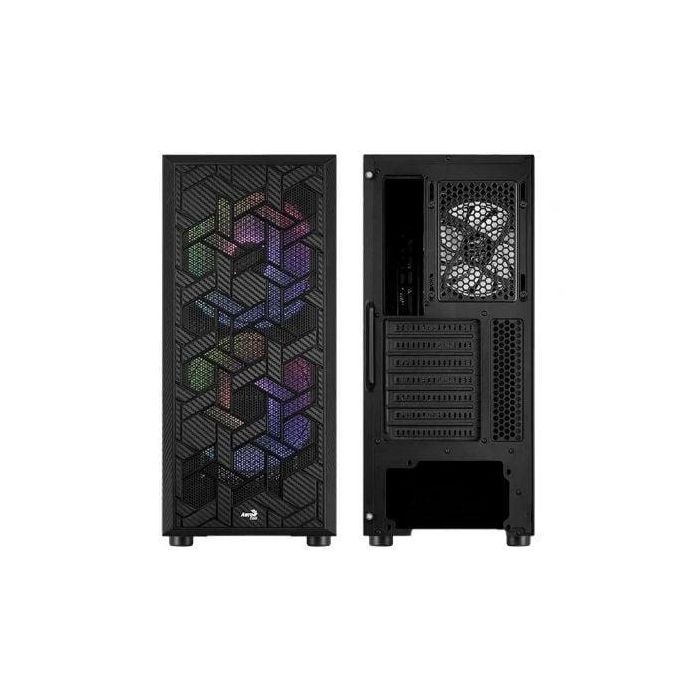 Caja Gaming Semitorre Aerocool Hivebk