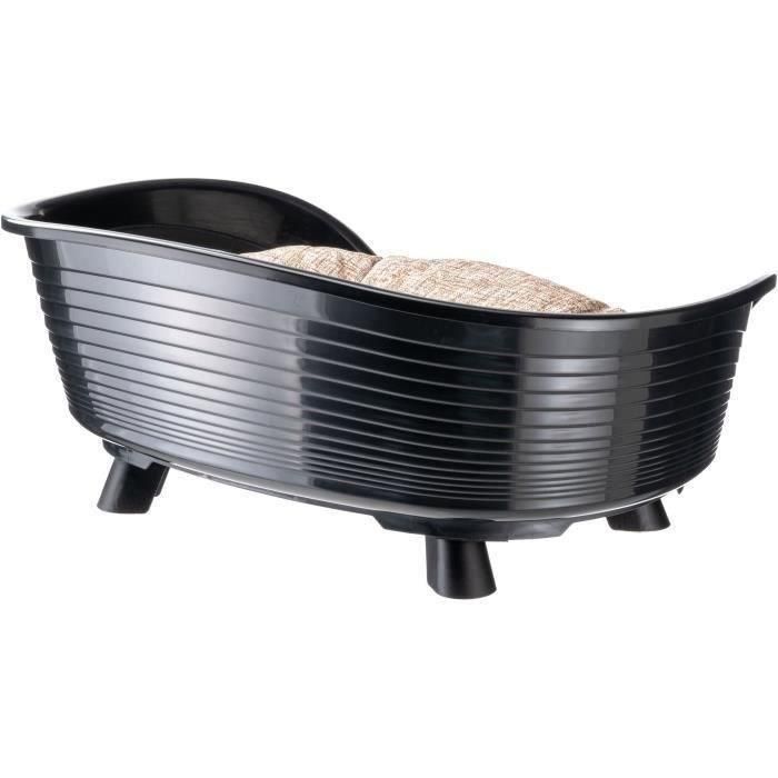 Cesta - FERPLAST - TRONO 6 - Con cojín relax - Negro 3 Cesta - FERPLAST - TRONO 6 - Con cojín relax - Negro 3