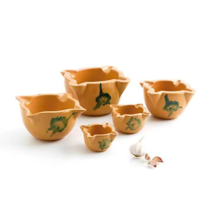 Quid Mortero Prepara Cerámica Liso Naranja 13x8 cm (12 Unidades) 1 Quid Mortero Prepara Cerámica Liso Naranja 13x8 cm (12 Unidades) 1