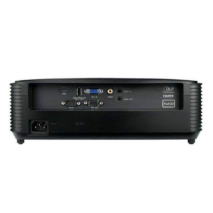 Optoma W400LVE Proyector DLP WXGA (1280x800) 4000 Lúmenes 3D 16:10 HDMI VGA Altavoz Negro 1