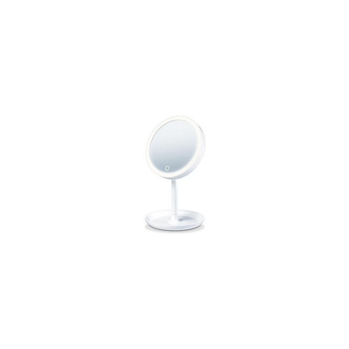 Beurer BS-45 Espejo Cosmético con Luz LED, Espejo de Aumento 5x, Giratorio 360° 7