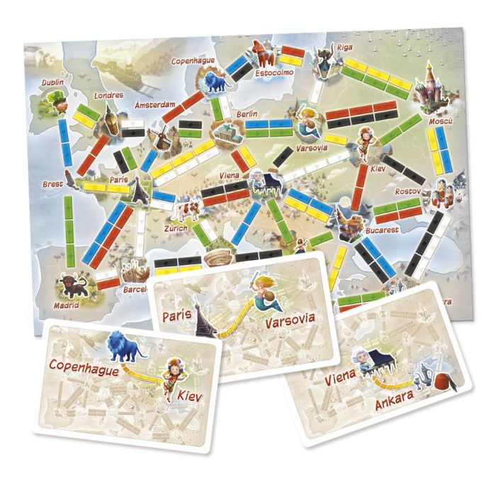 Juegos Aventureros al Tren: El Primer Viaje Juego de tablero 1