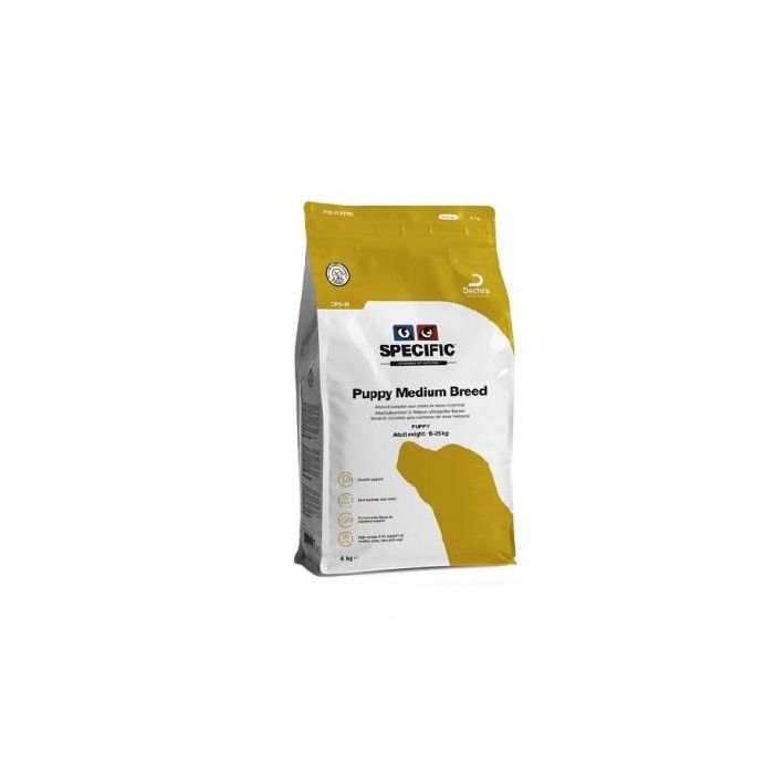 Dechra Specific Puppy Medium Breed Alimento para Cachorros Razas Medianas 4 kg
