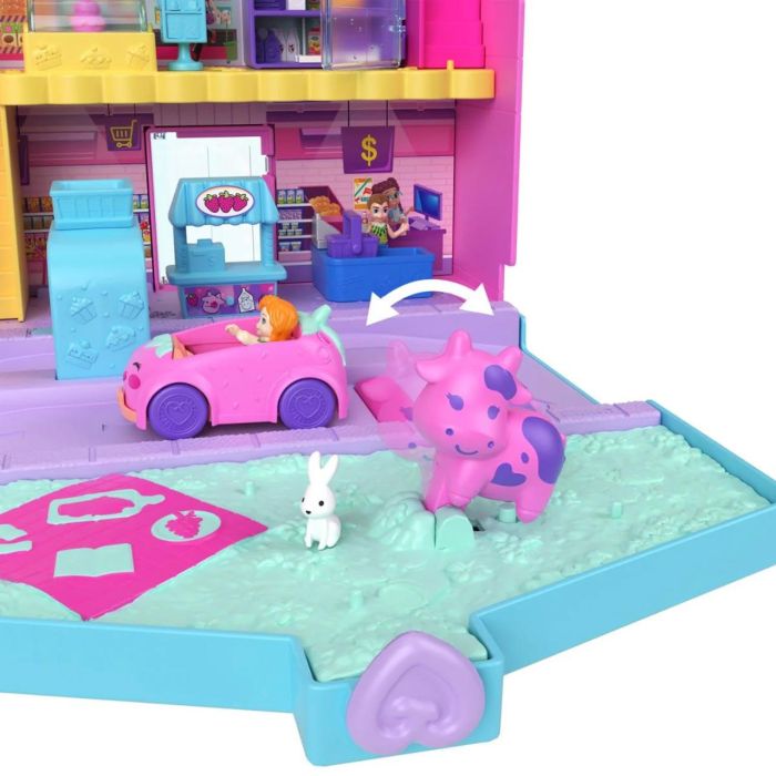 Mercado Pollyville Polly Pocket Hrd45 Mattel 4 Mercado Pollyville Polly Pocket Hrd45 Mattel 4