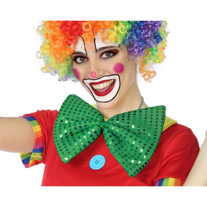 Pajarita Infantil Verde para Disfraz Primaveral o de Duende 0 Pajarita Infantil Verde para Disfraz Primaveral o de Duende 0