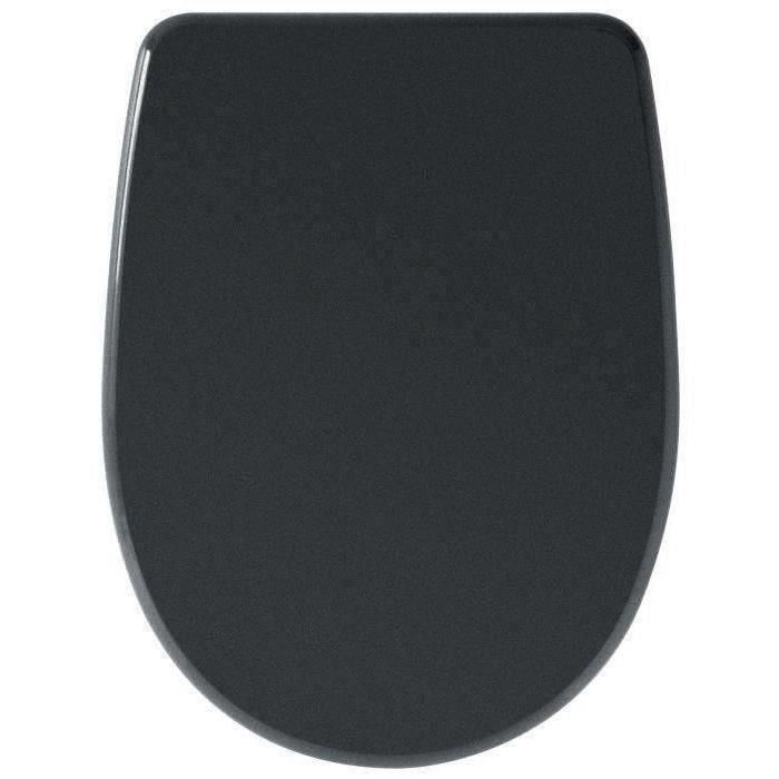 GELCO Asiento de inodoro WC negro