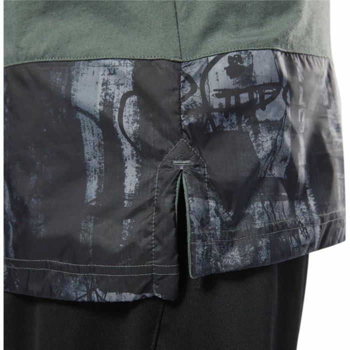 Camiseta de Manga Corta Hombre Reebok Essentials Verde S 1