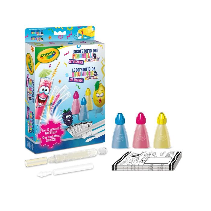 Set recarga laboratorio de rotuladores olorosos neón crayola 28x18x4 cm Set recarga laboratorio de rotuladores olorosos neón crayola 28x18x4 cm